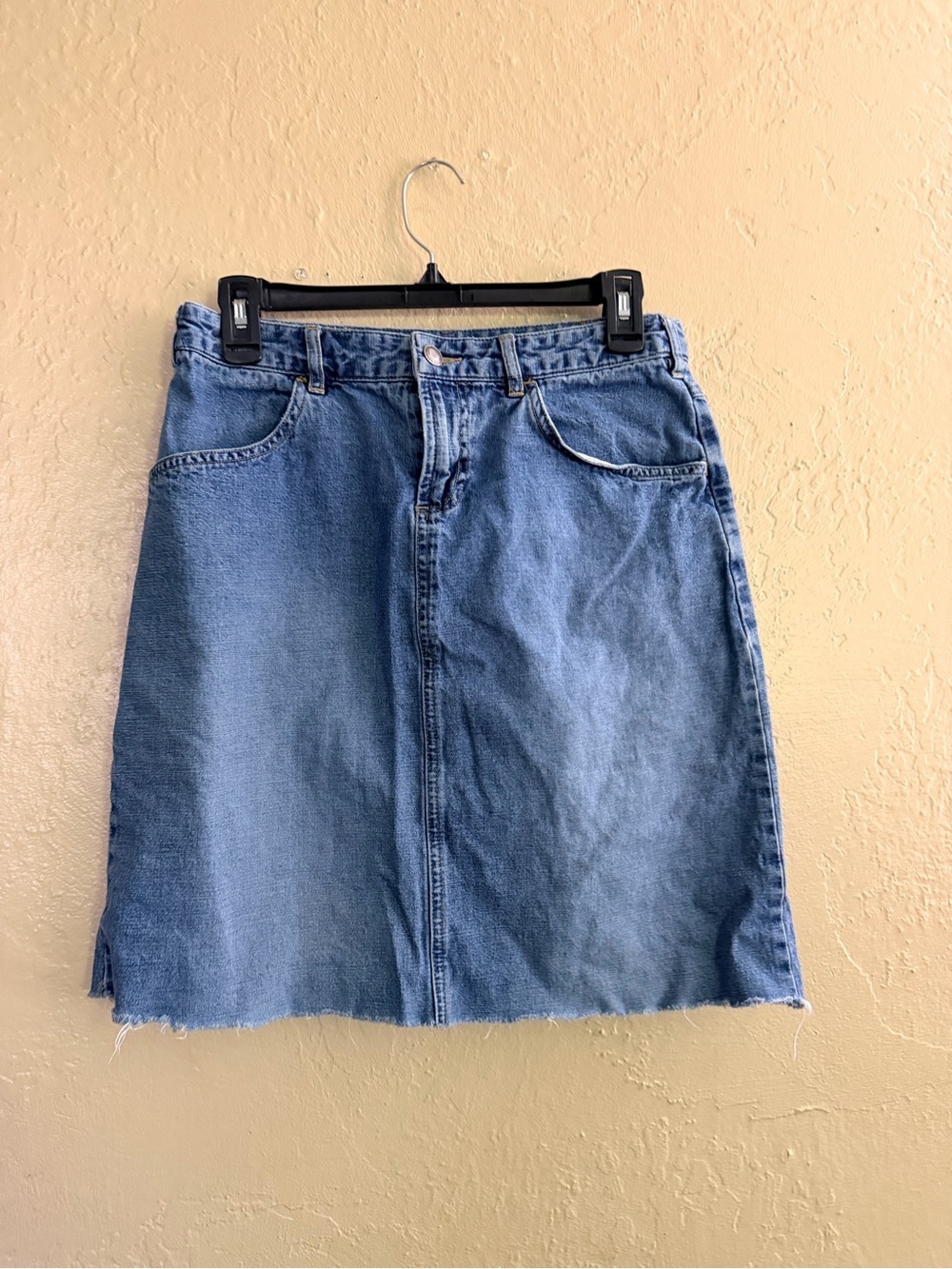 Old Navy Light Blue Denim A-Line Skirt
